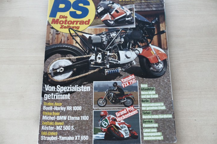 PS Sport Motorrad 06/1987